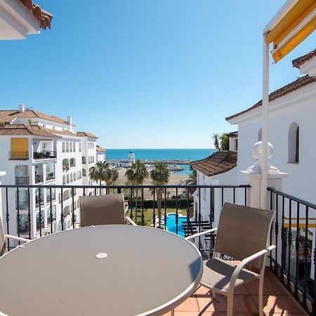 2233-Lovely 2 Bedrooms On The Beach, Pool And Port Manilva Exterior foto